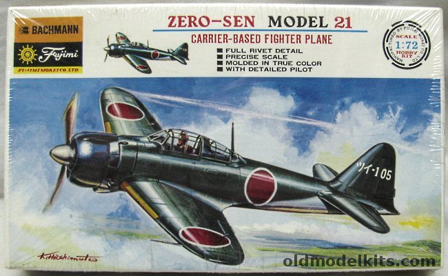 Fujimi 1/70 Mitsubishi A6M1 Zero-Sen Type 21, 0701-70 plastic model kit